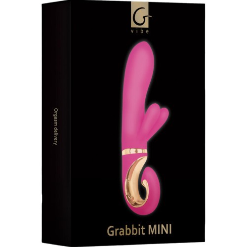 Grabbit Mini Vibrator Silicone Pink