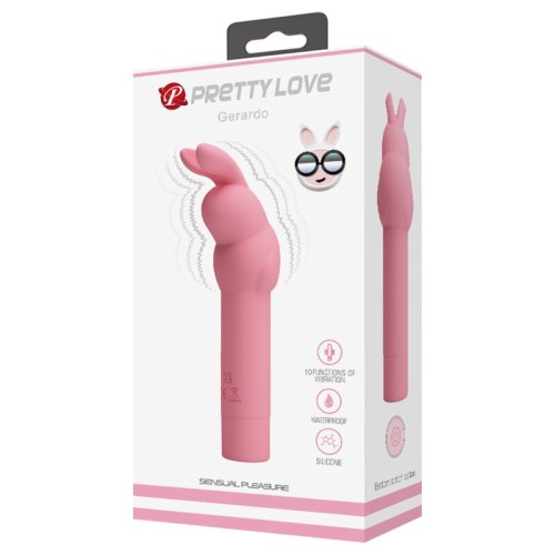 Gerardo Silicone Rabbit Vibrator for Ultimate Pleasure