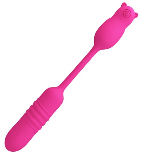 Pretty Love Nobikuma Pink Silicone Bullet Vibrator