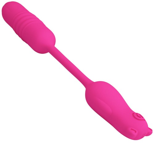 Pretty Love Nobikuma Pink Silicone Bullet Vibrator
