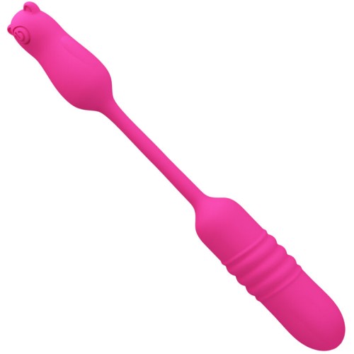 Pretty Love Nobikuma Pink Silicone Bullet Vibrator