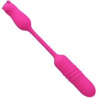 Pretty Love Nobikuma Pink Silicone Bullet Vibrator