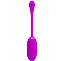 Pretty Love - Julius Huevo Vibrador Impermeble & Recargable Morado