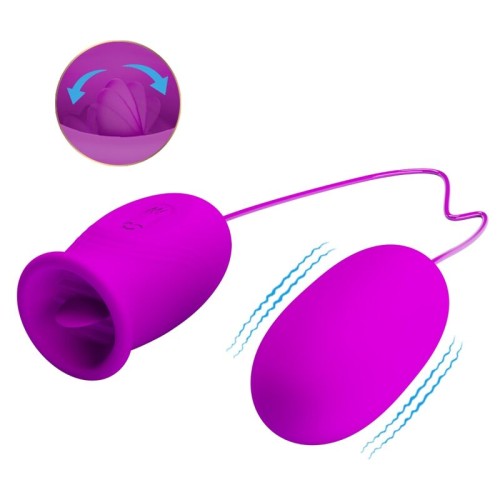 Pretty Love Daisy Dual Vibrator - Rechargeable Pleasure
