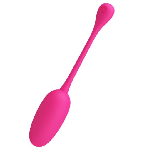 Pretty Love - Knucker Huevo Vibrador Recargable Rosa - Sensaciones Emocionantes