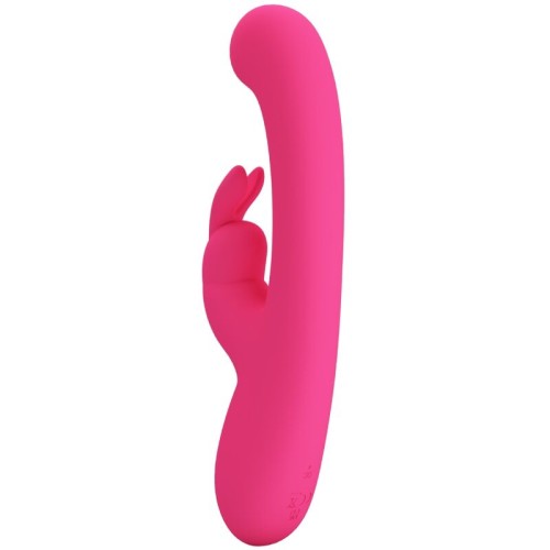 Pretty Love Lamar Rabbit G-Spot Vibrator Pink