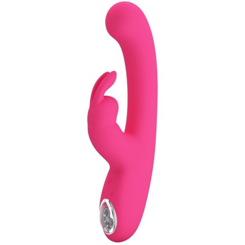 Pretty Love Lamar Rabbit G-Spot Vibrator Pink