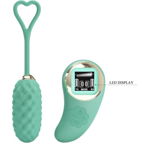 Pretty Love Vivian Remote Control Vibrating Egg Green