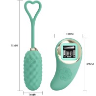 Pretty Love Vivian Remote Control Vibrating Egg Green