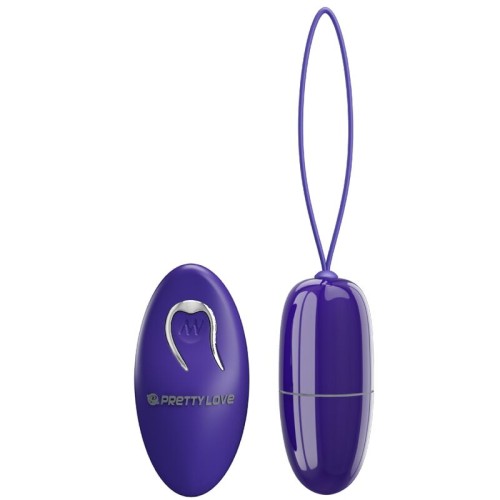 Pretty Love Mini Huevo Vibrador Control Remoto Violeta