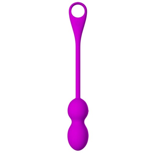 Pretty Love Elvira Rechargeable Vibrating Balls Purple