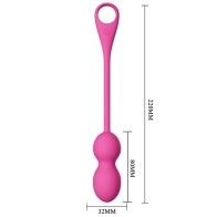Pretty Love Elvira Rechargeable Vibrating Balls Pink