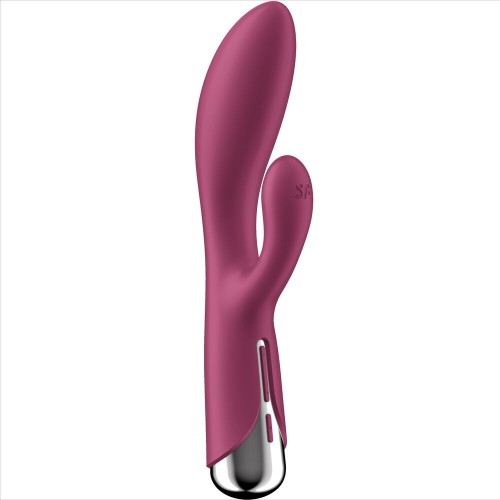 Satisfyer Spinning Rabbit 1 Clitoral and G-Spot Stimulation Red