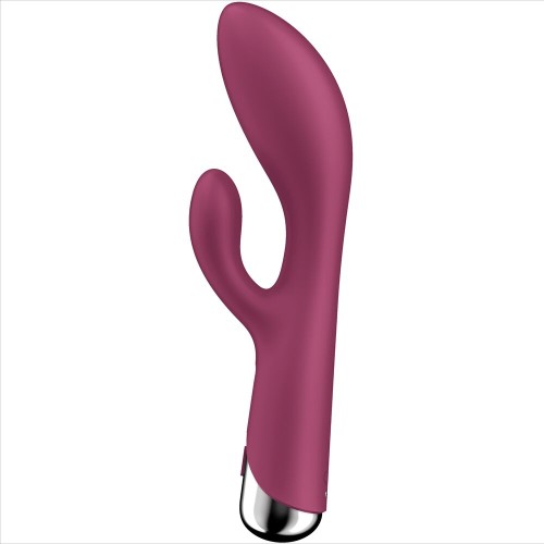 Satisfyer Spinning Rabbit 1 Clitoral and G-Spot Stimulation Red