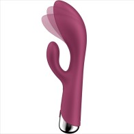 Satisfyer Spinning Rabbit 1 Clitoral and G-Spot Stimulation Red