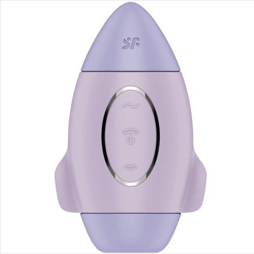 Satisfyer Mission Control Lilac Dual Impulse Vibrator