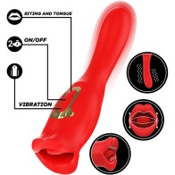 Siena Duo Triple Pleasure Kiss-Lick-Vibrate