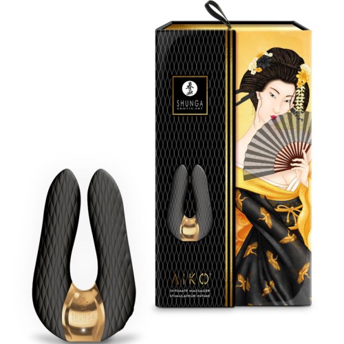 Aiko Intimate Massager Black for Enhancing Pleasure