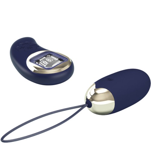 Pretty Love - Mina Huevo Vibrador Control Remoto Azul - Placer Discreto