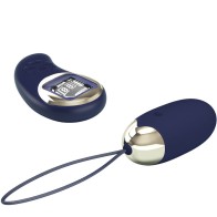 Pretty Love - Mina Huevo Vibrador Control Remoto Azul - Placer Discreto