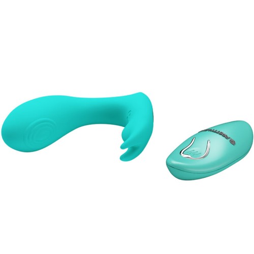 Pretty Love Idabelle Vibration Pulsation Remote Control Blue
