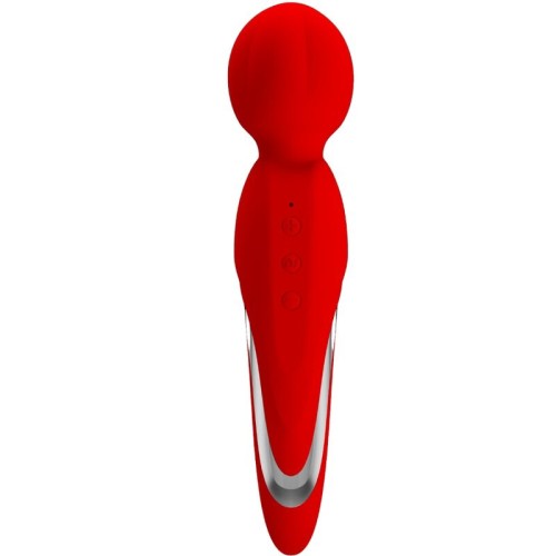 Pretty Love Walter Wand Vibrator in Red