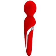 Pretty Love Walter Wand Vibrator in Red