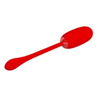Huevo Vibrador Rojo Recargable para Placer Discreto
