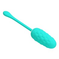 Pretty Love Textured Marine Rechargeable Vibrating Egg - Ultimate Pleasure