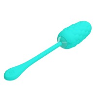 Pretty Love Textured Marine Rechargeable Vibrating Egg - Ultimate Pleasure