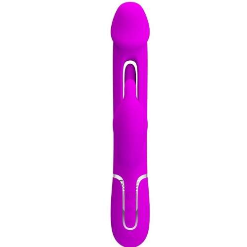 Pretty Love Multifunctional Rabbit Vibrator with Tongue