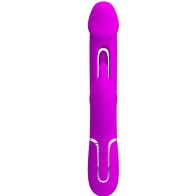 Pretty Love Multifunctional Rabbit Vibrator with Tongue