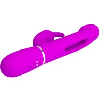 Pretty Love Multifunctional Rabbit Vibrator with Tongue