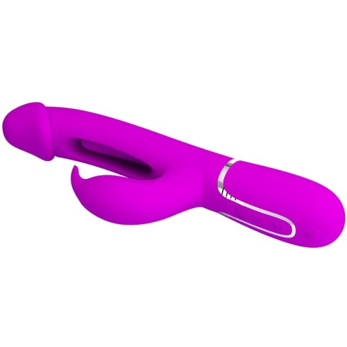 Pretty Love Multifunctional Rabbit Vibrator with Tongue
