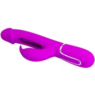 Pretty Love Multifunctional Rabbit Vibrator with Tongue