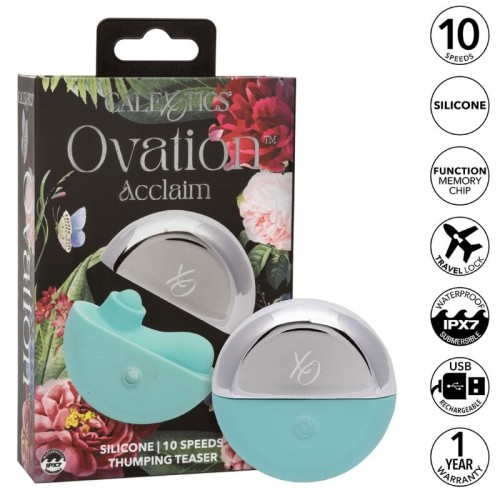 Ovation Acclaim Estimulador Verde Agua para Placer
