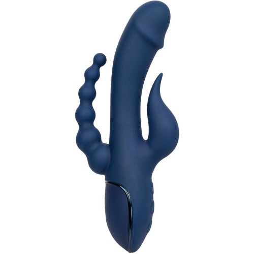 Vibrator Triple Orgasm Blue - Powerful Pleasure