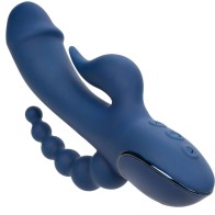 Vibrator Triple Orgasm Blue - Powerful Pleasure