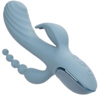 Triple Ecstasy Vibrator Grey - Ultimate Pleasure Becomes a Reality