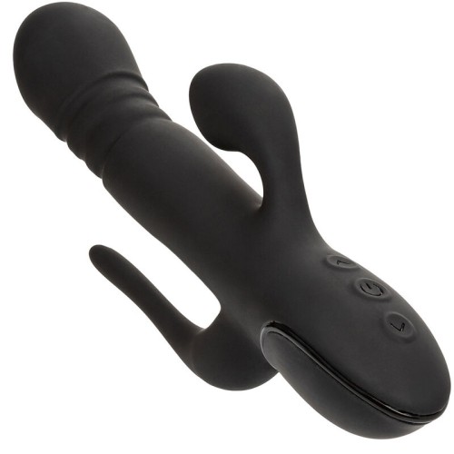 Triple Euphoria Vibrator Black - Ultimate Pleasure