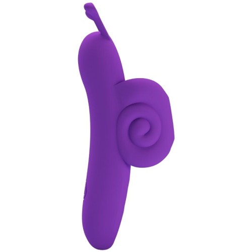 Snail Powerful Finger Stimulator Purple