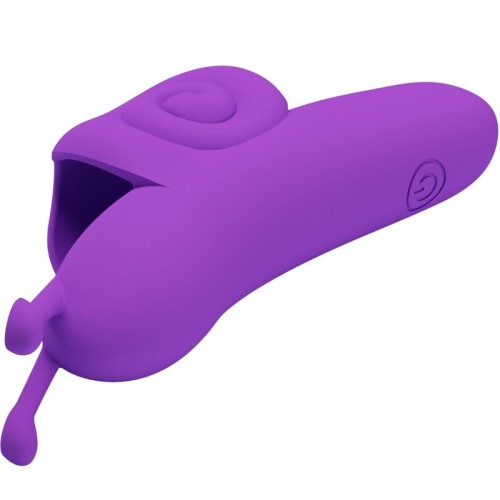 Snail Powerful Finger Stimulator Purple
