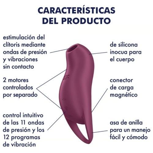 Satisfyer - Pocket Pro 1 para Placer de Viaje
