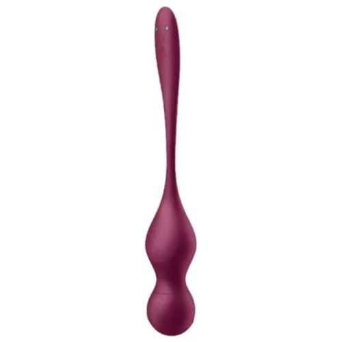 Satisfyer Love Birds Vary Bolas Vibradoras Control App Rojo