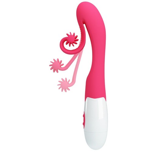 30 Speed Vibrator and Stimulator Pink - ROMANCE