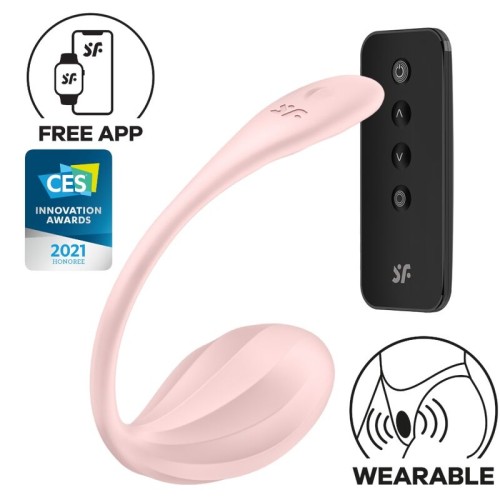 Satisfyer Ribbed Petal G-Spot Stimulator Remote Control - Pleasure on the Go
