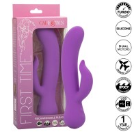 First Time Vibrador Complaciente Recargable para Exploración Íntima