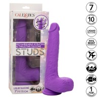 Rechargeable Gyrating Silicone Studs - Intense Pleasure