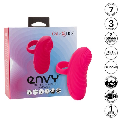 Envy Rolling Ball Massager 7 Vibrations Pink - Ultimate Relaxation