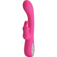 Pretty Love Novak Rabbit Vibrator 12 Vibrations Pink - Ultimate Pleasure